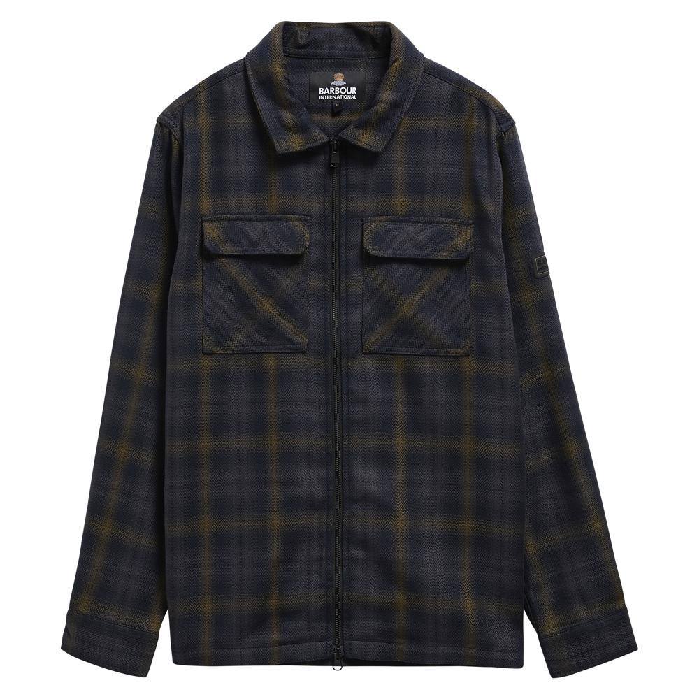 Barbour International Oxborough Black Overshirt